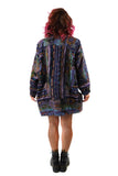Plum Perfect Patchwork Sweater - Vintage Shop - Hunt and Gather San Diego - Festival Fashion