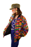 Radical Rainbow Patty Bomber - Vintage Shop - Hunt and Gather San Diego - Festival Fashion