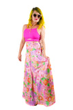 Rosey Garden Party Maxi Skirt - Vintage Shop - Hunt and Gather San Diego - Festival Fashion